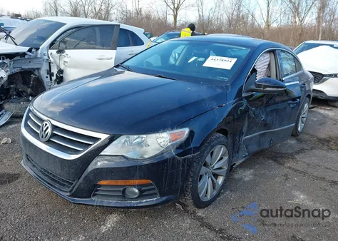 2010 Volkswagen Cc Sport z USA, uszkodzony, nr VIN WVWMP7AN2AE551292
